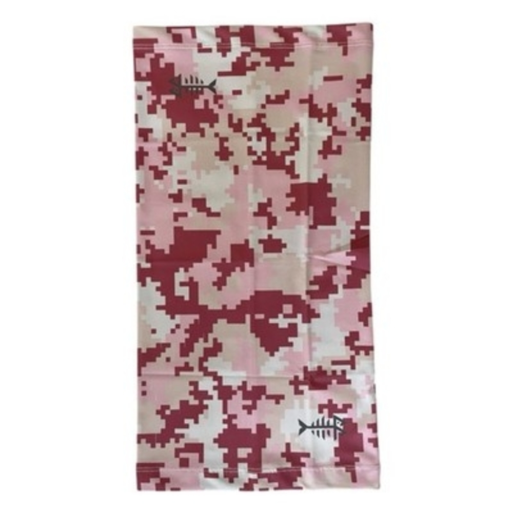 Bassdash Pink Camo Neck Gaiter Face Cover Shield Scarf Wrap One Size NWT